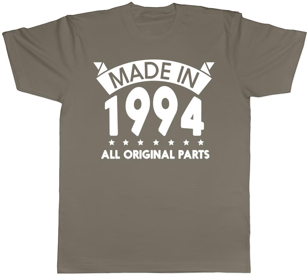 Made In 1994 All Original Parts Birthday Unisexs Short Sleeve TShirt