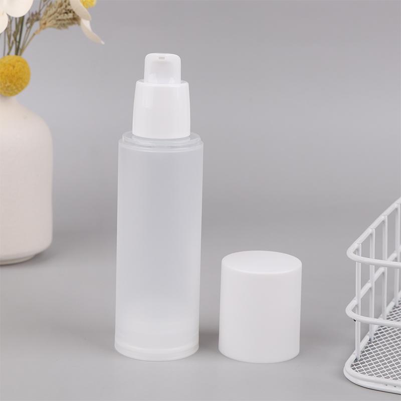 15 ml-100 ml Weiße Leere Vakuum Airless Plastik Lotion Creme Flaschen Behälter Reisegröße Cremebehälter Pumpe Parfümflasche