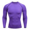 Men Quick-Dry Athletic T-Shirt Breathable Stretchy Moisture-Wicking Short Sleeve Compressed Fitness Gym Sports Workout 8 Colors