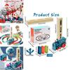 Multicolored Domino Train Set With Sound For Kids Educational Building Toys
