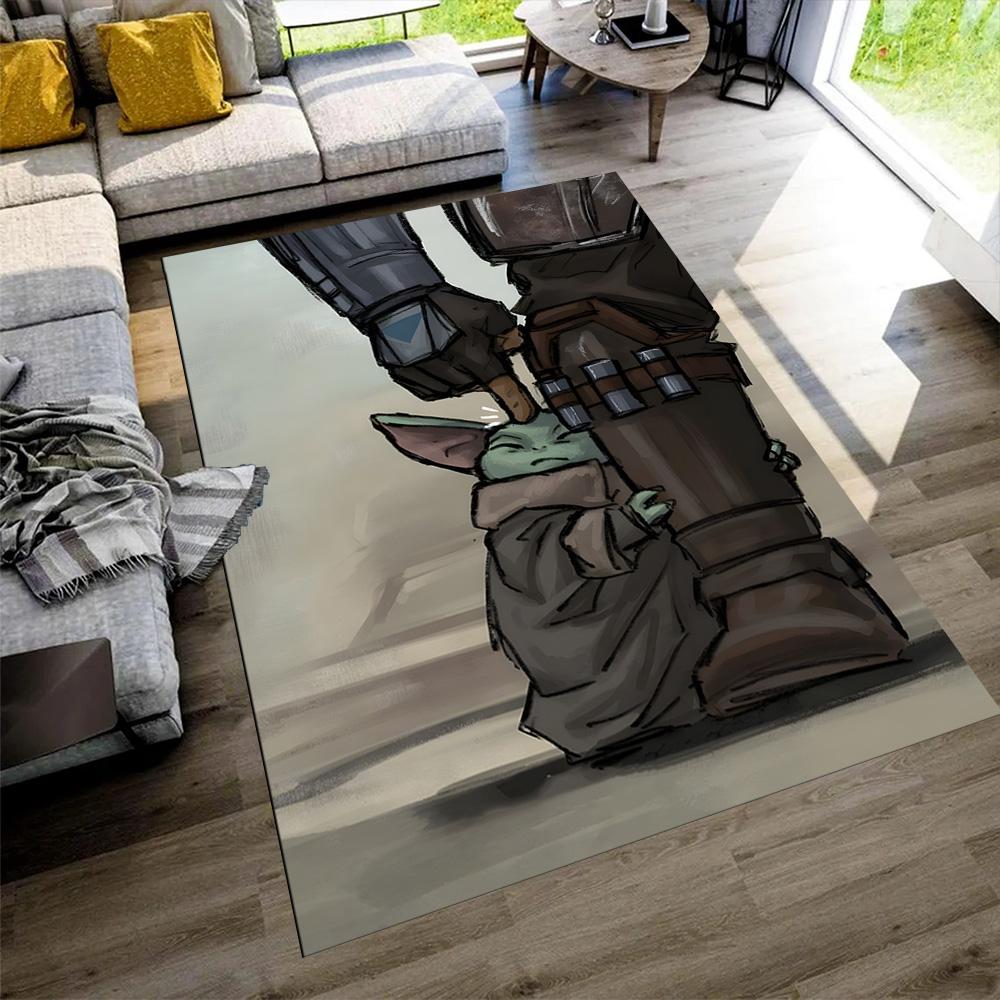 Star Wars Floor Rug Office Rug Design for Hallway Balcony Decorate room Bedrooms Antislip Carpet Office home decor Birthday Christmas Gift