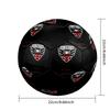 D.C. United Indoor Soccer Ball Colorful All Ages Size 5 Machine Stitched PVC Competition Ready Durable High-Bounce
