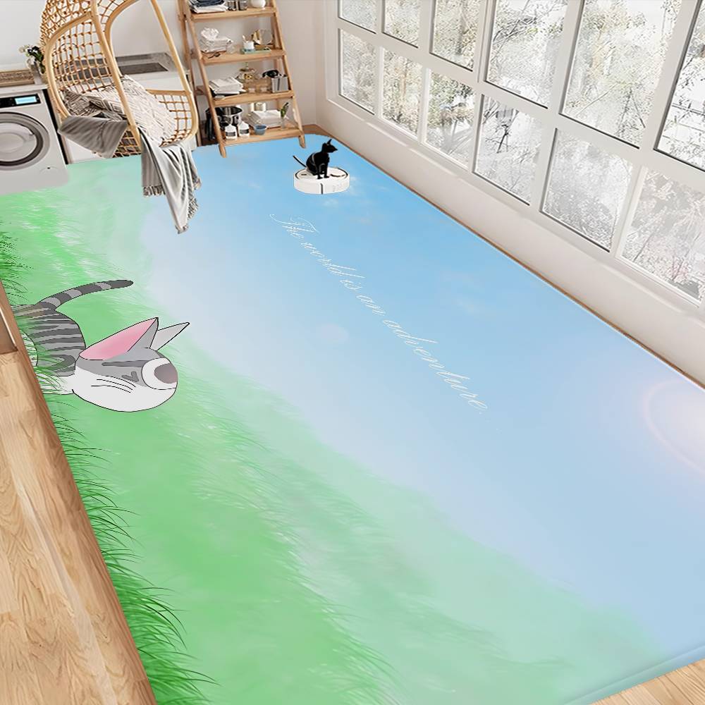 Popular Anime C-ChiS S-Sweet H-Home Room Mats Washable Non-Slip Living Room Sofa Chairs Area Mat Kitchen Alfombra