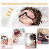 Durable And Safe 3D Sleeping Mask 100% Blockout Light Sleep Mask For Eye Soft Eye Mask For Travel Eyeshade Night Breathable Blindfold Slaapmasker