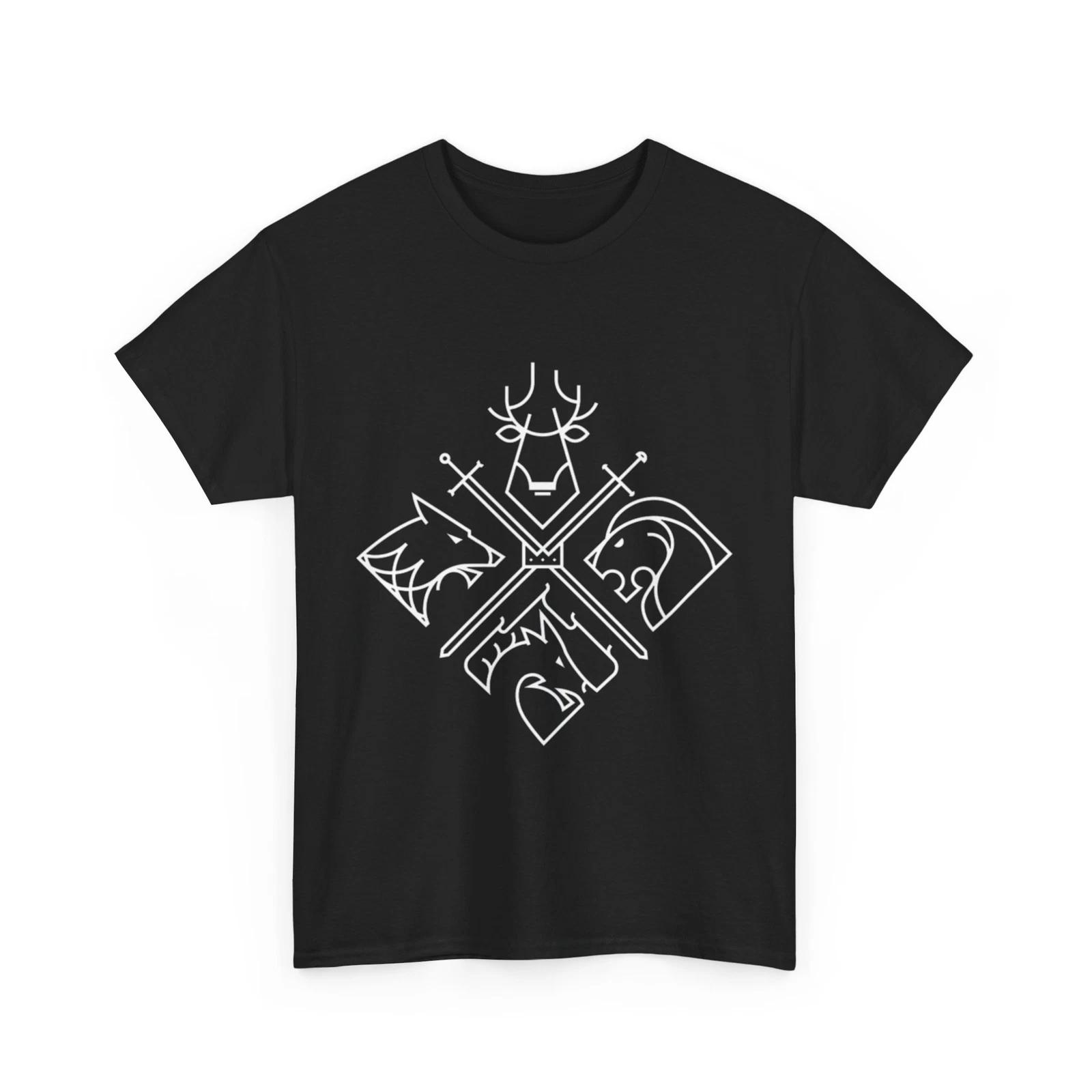 Game of Thrones Shirt | GOT T-Shirt | Minimal Thrones Shirt M
