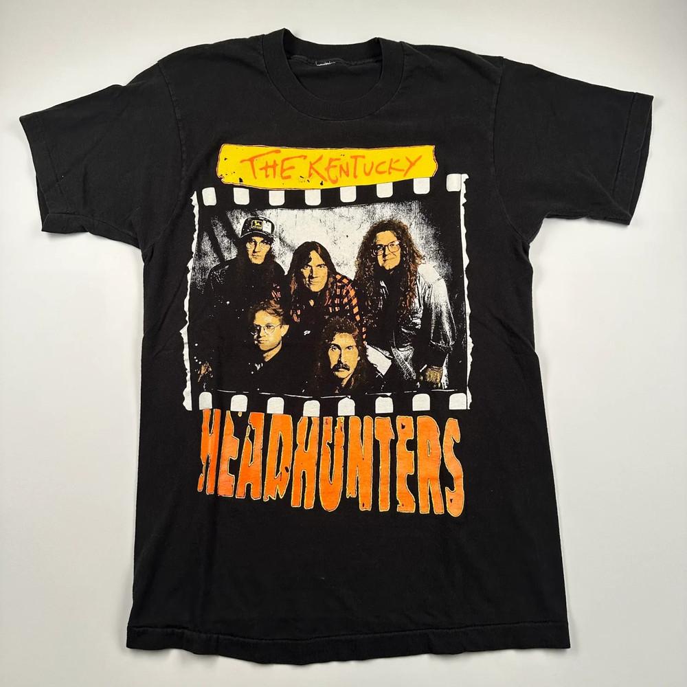 The Kentucky Headhunters Tour  Black Cotton T Shirt Full Size S-5XL Unisex T-Shirt XL