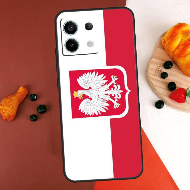 

Польша Польский флаг Чехол для Xiaomi Redmi Note 14 9 10 11 12 13 Pro 9S 10S 11S 12S Redmi 13C 10C 12C 14C Coque Redmi Note 14 Pro 5G