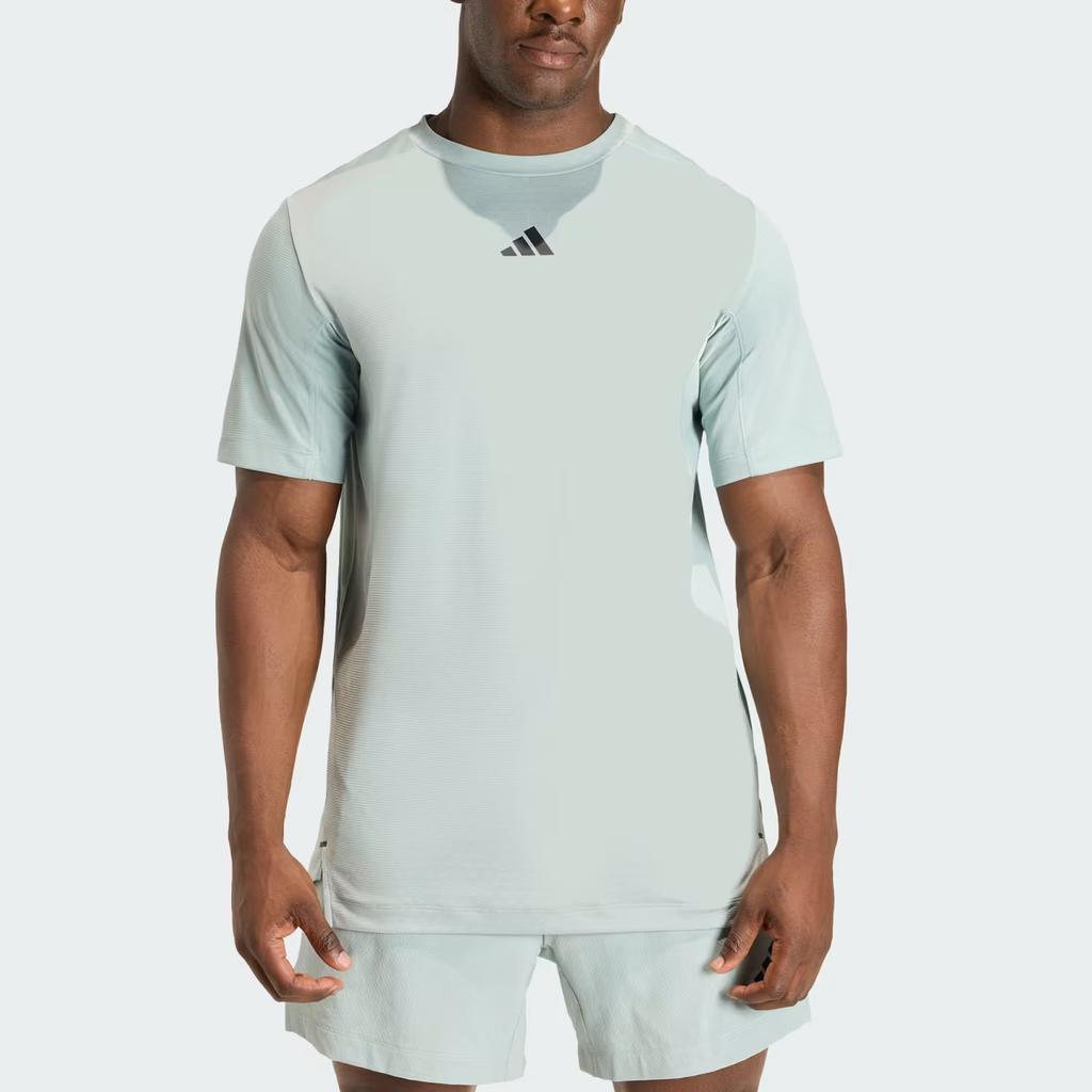 adidas D4T Primelift 3 Streifen Logo Rundhals Kurzarm T-Shirt Herren Oberteile KE9938