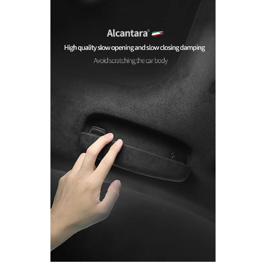 car eyewear case box sunglasses holder Alcantara suede For For LEADING IDEAL LiXiang L9 L8 L7 L6 ONE Glasses storage box