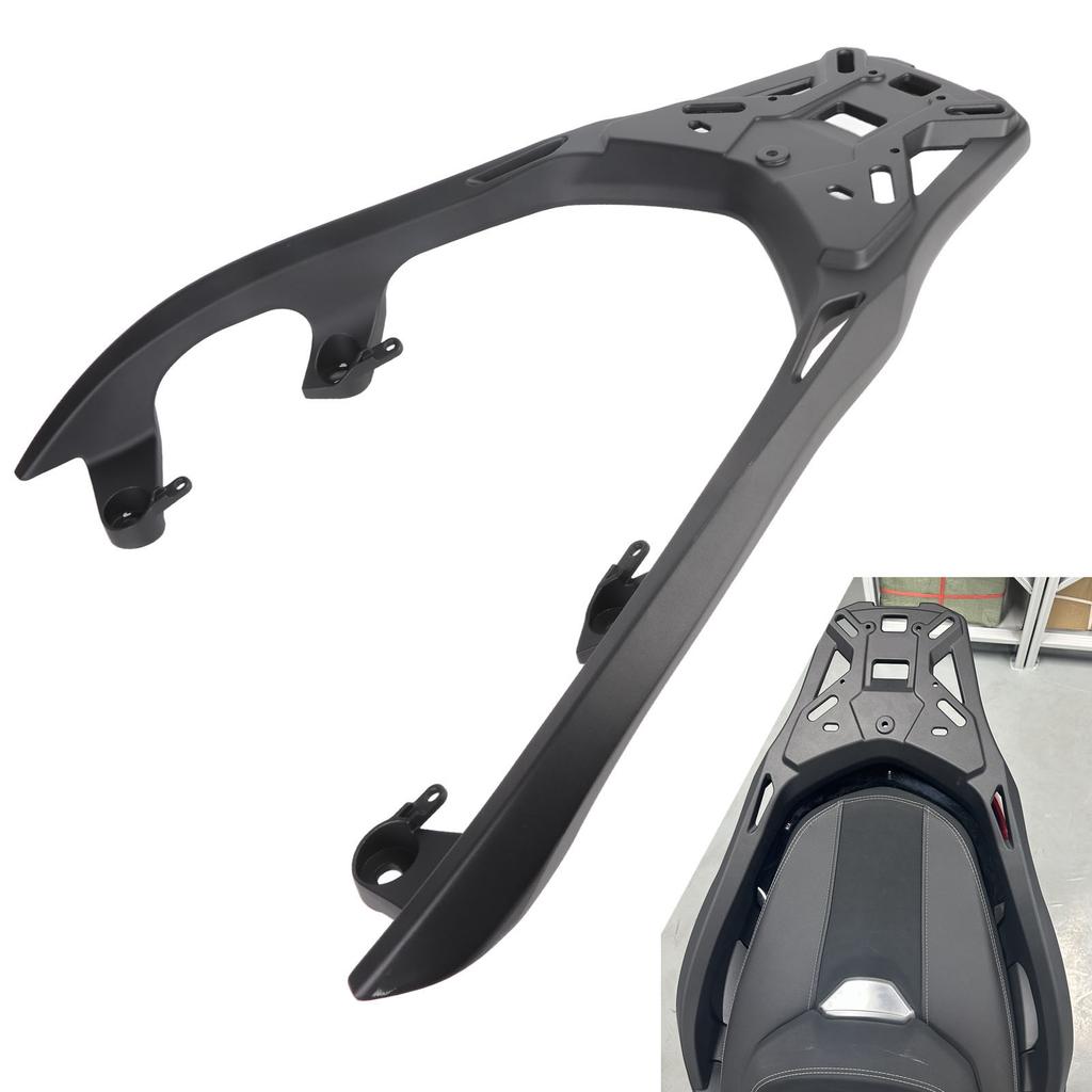 Motorcycle Rear Luggage Rack Aluminum Alloy Stable Support Rear Cargo Carrier for Xmax 125 250 300 2