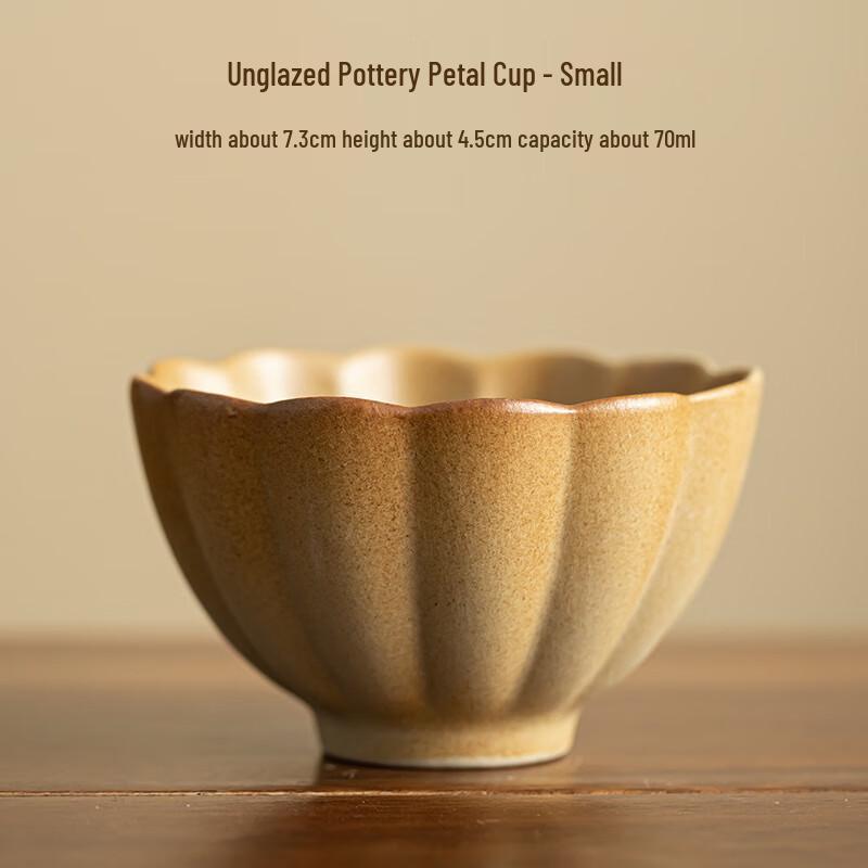 Plain Ceramic Petal Master Teacup