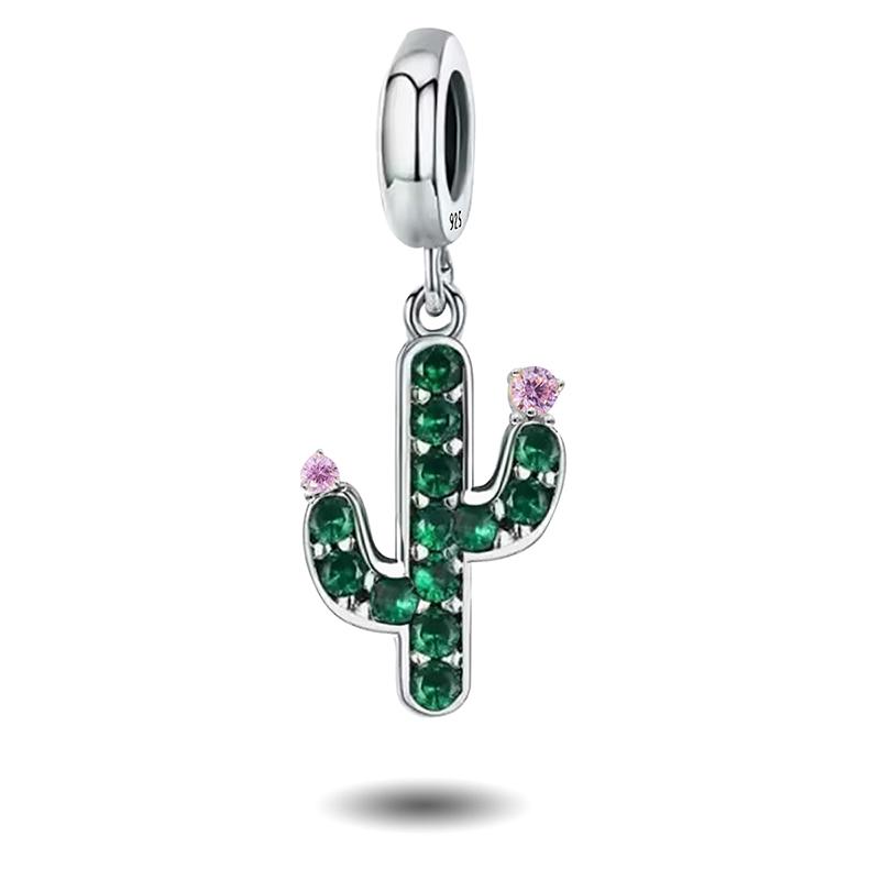 Copper Personalized Fashion Plant Flower Fit Diy Charms Beads Necklace Making Gift Of High Quality Fine Jewelry