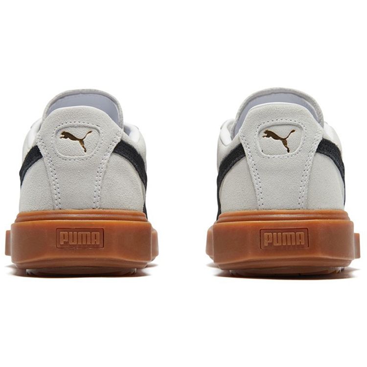 Puma Court Breaker Suede Low-Top Sneakers Unisex Sneakers White 366079-06