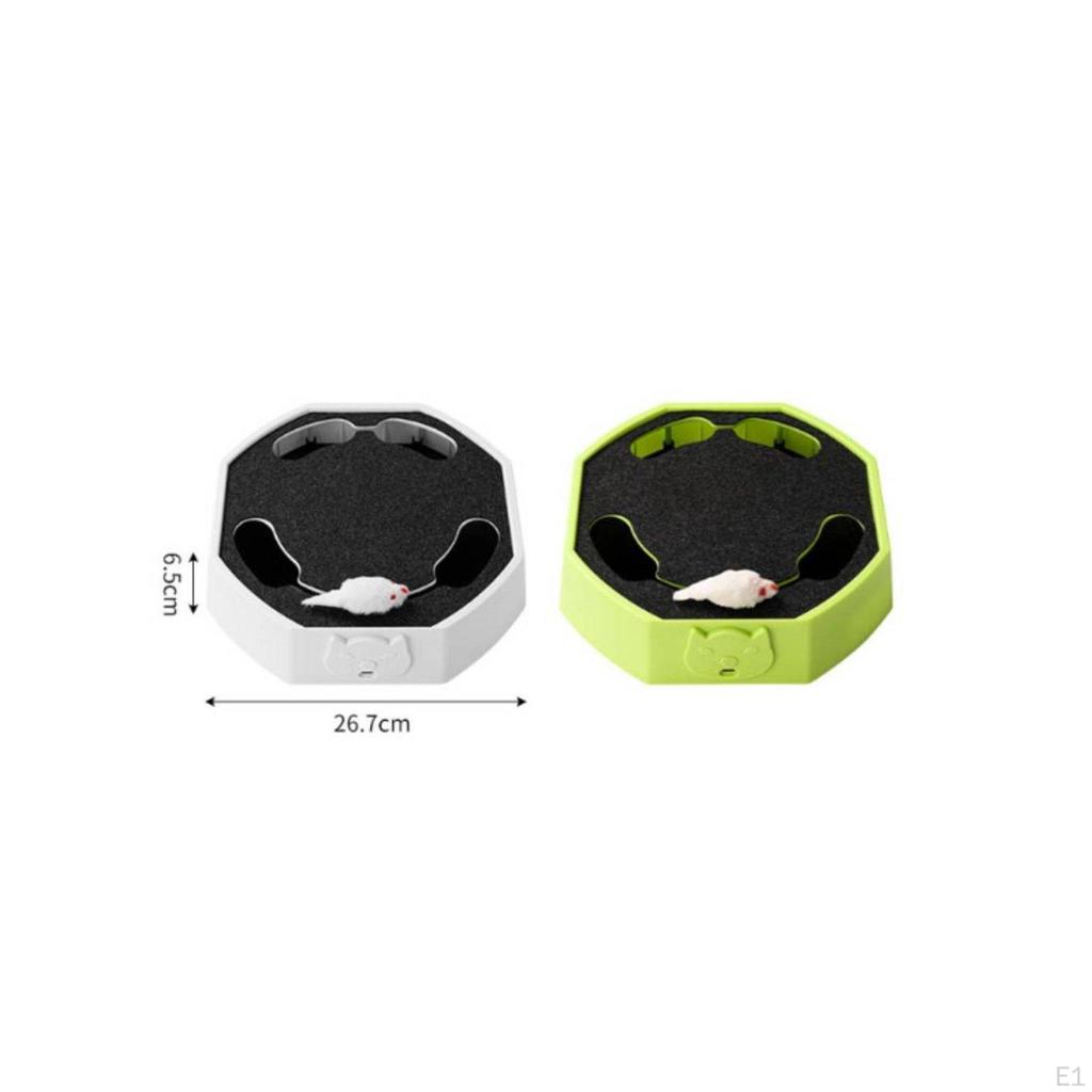 Automatic Follow Toy Interactive Cat Hide and Seek Relieves Boredom Electric Teaser for