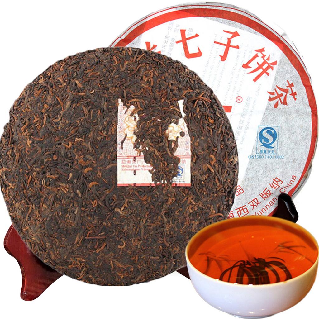 Select Ripe Pu-erh Tea 7572 Classic Menghai Dayi Cooked Chinese Tea 357g