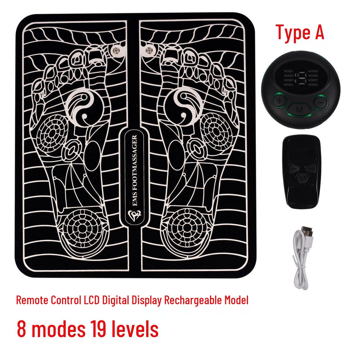 Smart EMS Pulse Foot Acupoint Massager - Home Physiotherapy Mat