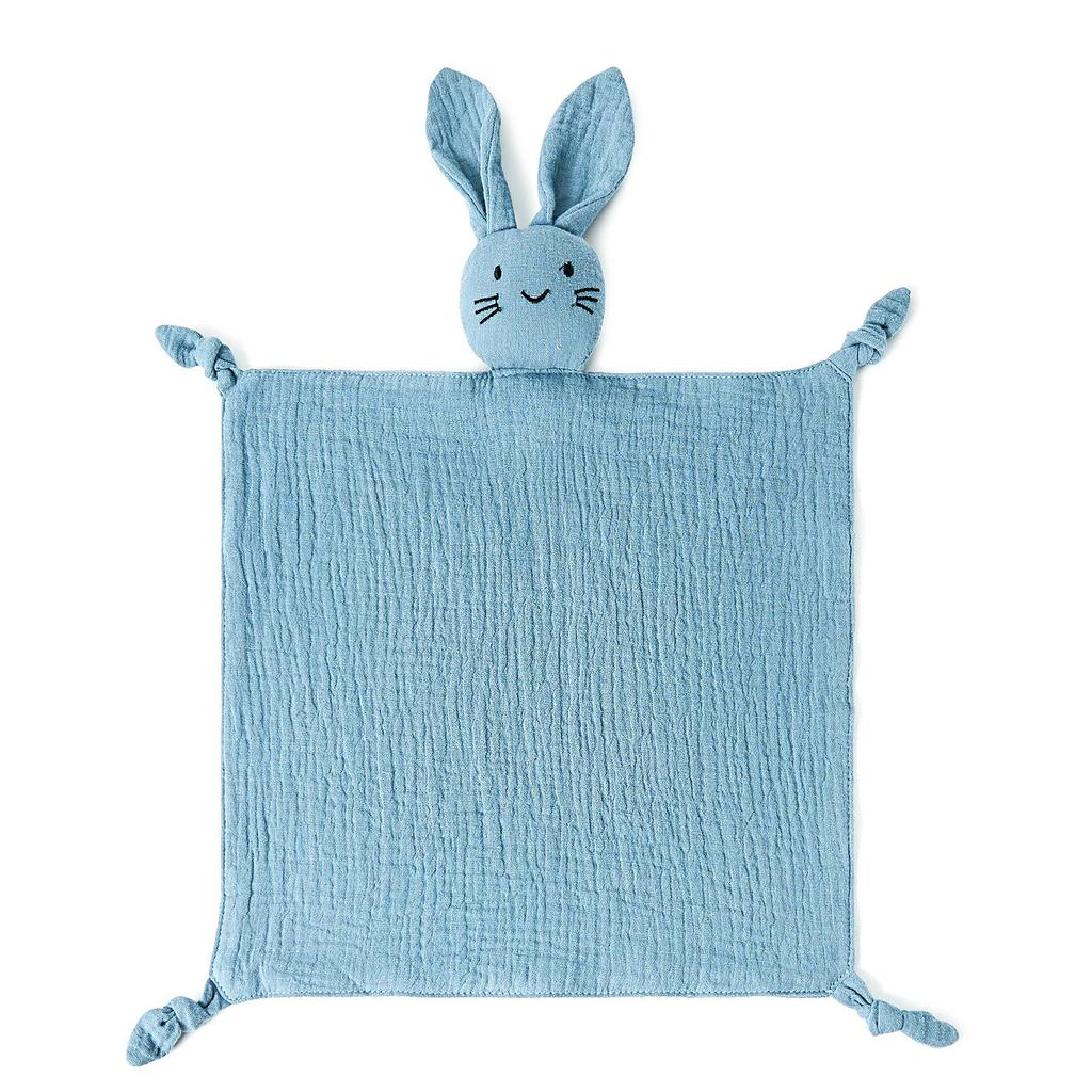 Cross-Border Baby Muslin Lion Comfort Blanket: Pure Cotton Sleep Companion Toy