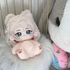 Genshin Impact Attribute 20cm Albedo Cotton Stuffed Dolls Cute Plush Puppet Toys for Children Adults Collectible Cos Model Gifts