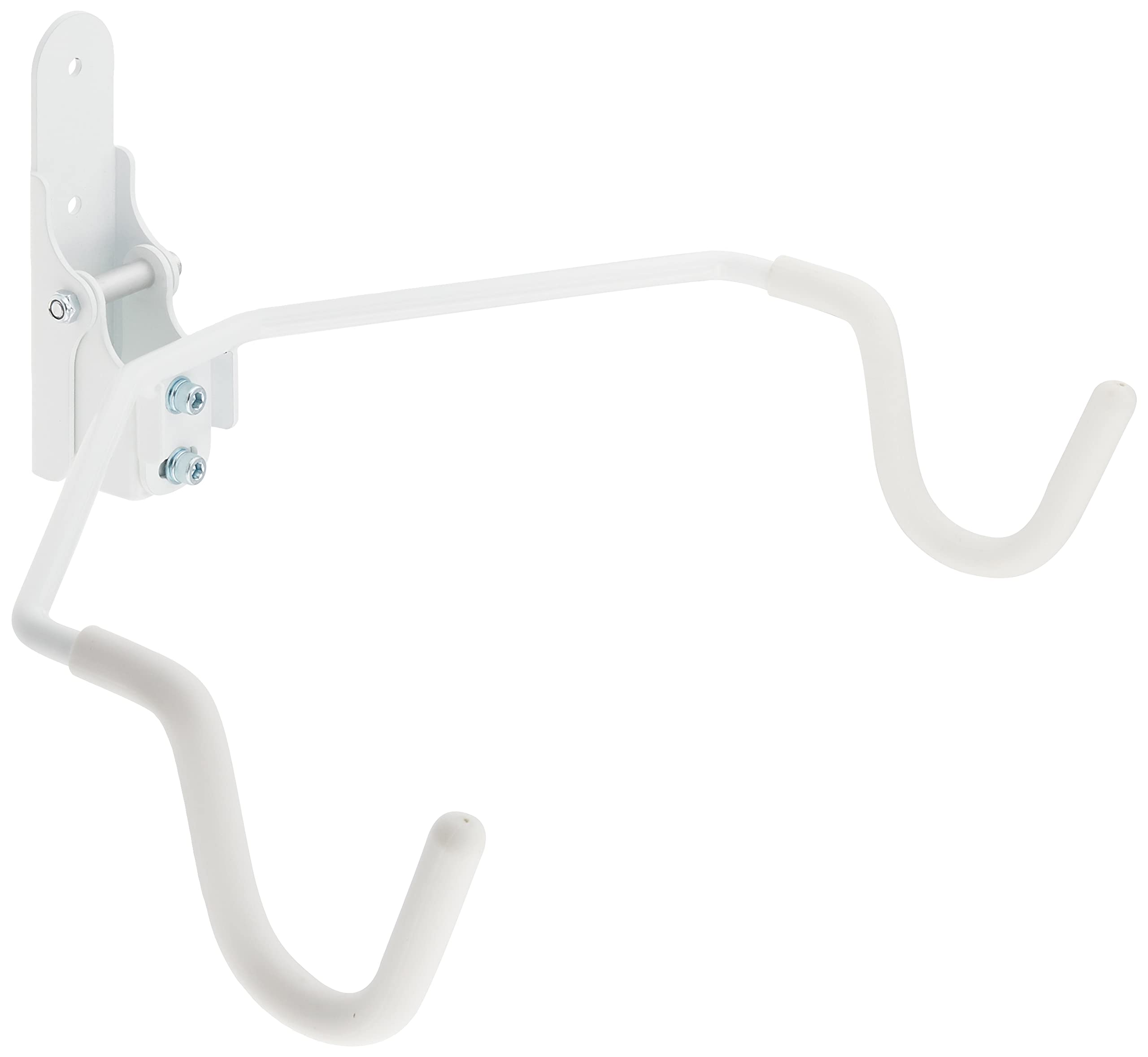 MINOURA Bicycle Display Stand Bike Hanger 4RW Wall-Mounted Folding Hook (for Road Bikes) Color: White