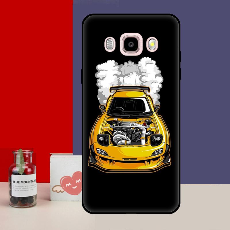 

Чехол JDM Car RX7 MX5 для Samsung Galaxy J3 J5 J7 2016 A3 A5 2017 A6 A7 A8 A9 J8 J4 J6 Plus 2018 задняя крышка A5 2016 - A510 A510F