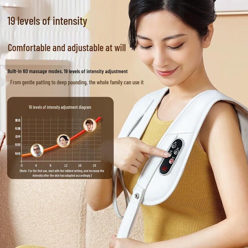 AUX 3D Percussion Shoulder and Neck Massager