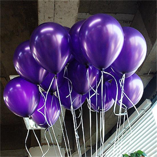 Palloncini Per 30° Compleanno – 2 Palloni A Cifra 30 In Alluminio, 101 Cm, Viola, Decorazioni Per Feste