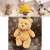 Cute Animal Plush Keychain Pp Soft Short Plush Toy Gift For Friends