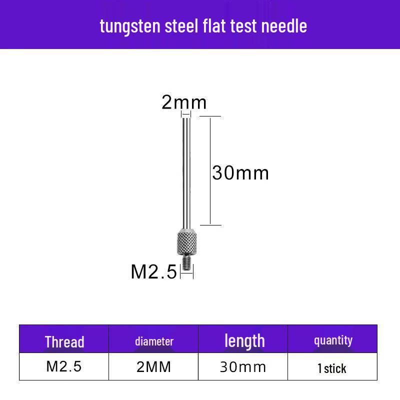 

Tungsten Steel Flat Probe for Measurement Gauges