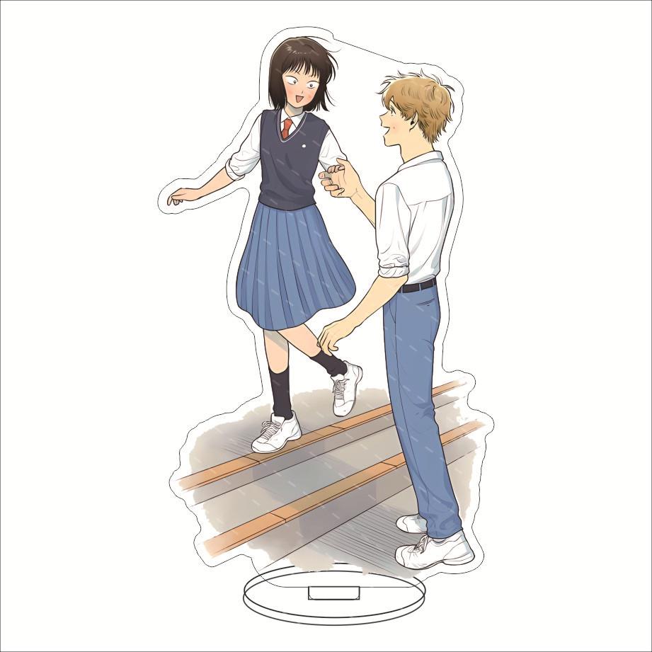 Anime Skip And Loafer Acrylic Stand Model Plate Decoration Desk Figure Display Students Gift Animation Product Ornaments Couple