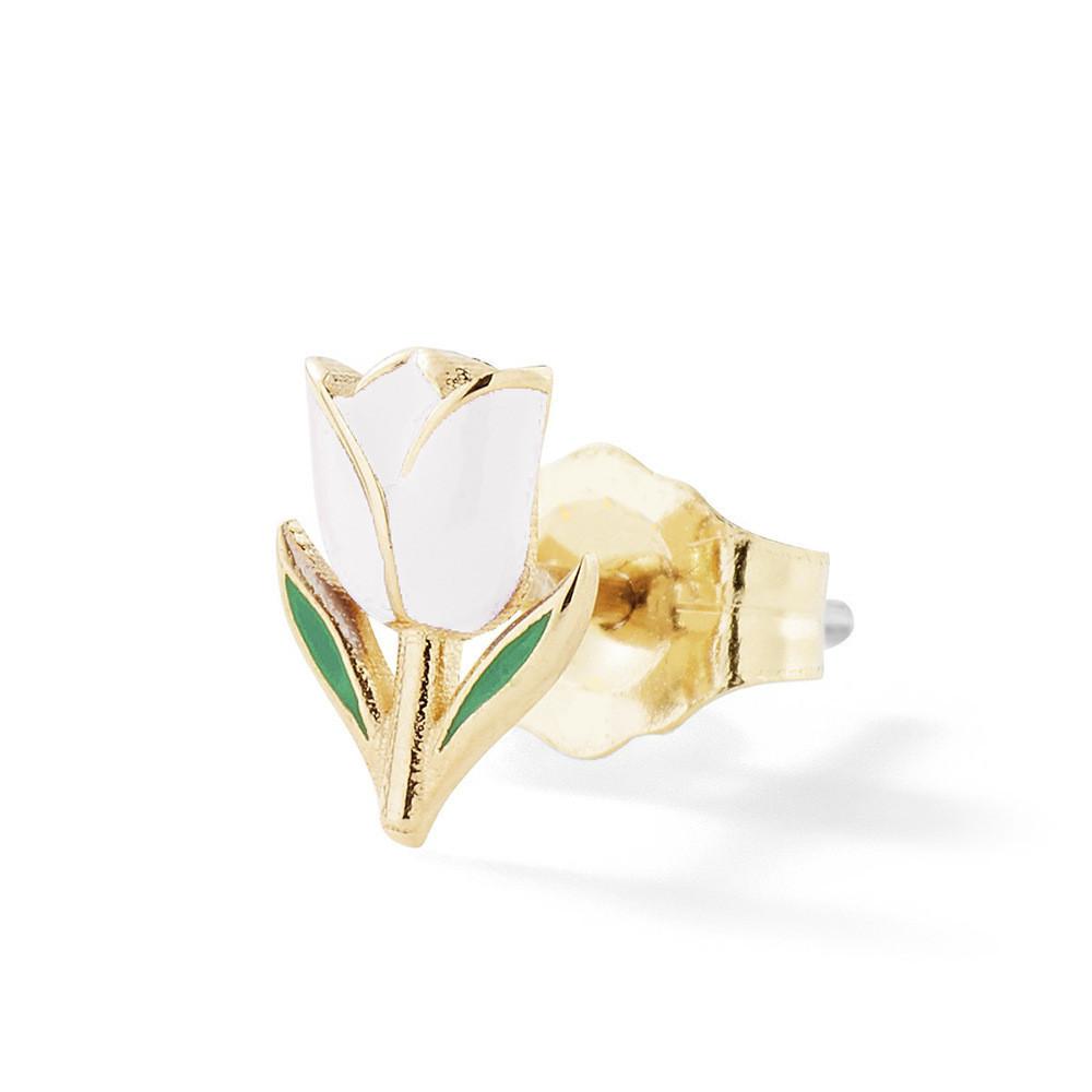 Flower Rose Fashionable Earrings For Women Alloy Floral Design For Occasion Every