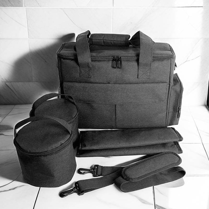 

Рюкзак для домашних кошек и собак, переносная сумка для закусок, сумка для прогулок с собакой, сумка для хранения еды, сумка для хранения игрушек и инструментов A чёрный