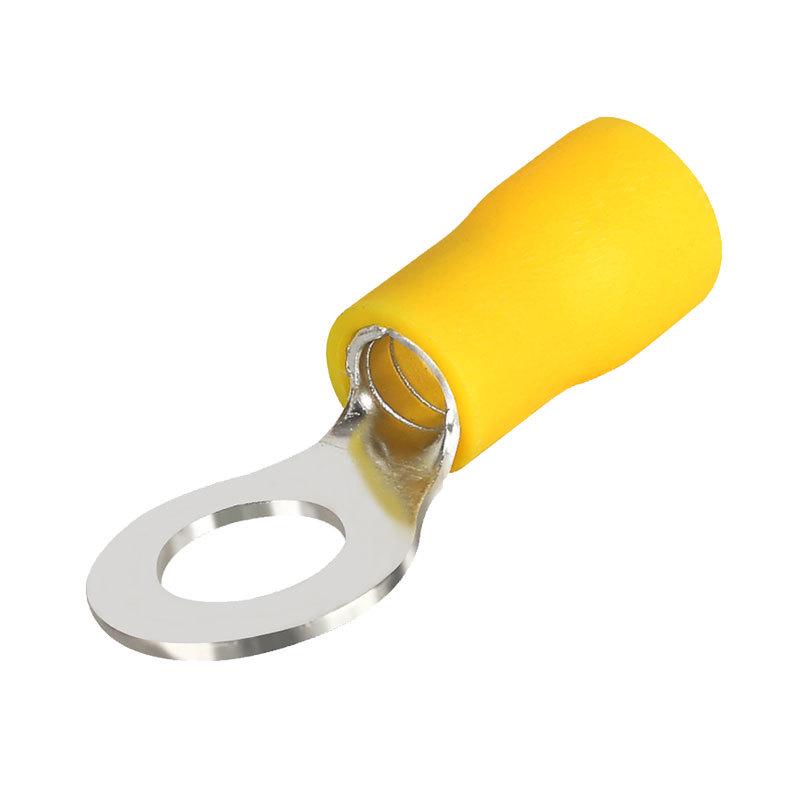 DELIXI Pre-insulated O-type Circular Silver-plated Copper Core Crimp Terminal