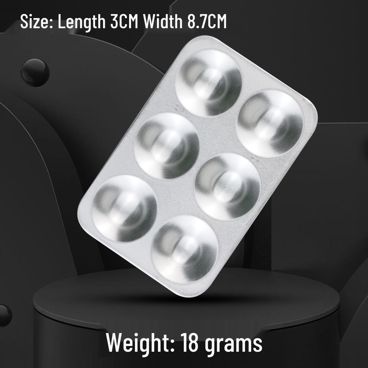 

Aluminum Metal Palette for Hand-Painted Gouache and Watercolor Mixing