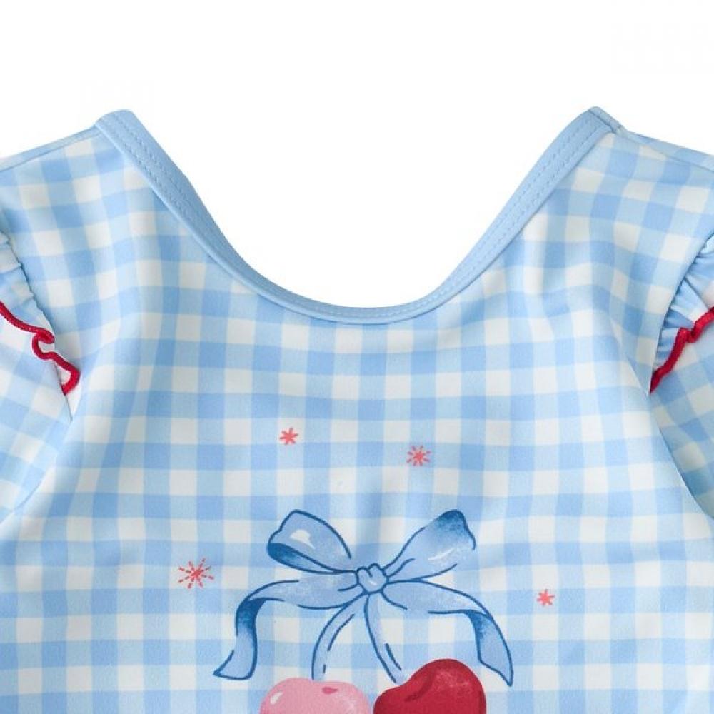 Mink Mui Ribbon Cherry Check Rash Guard  36314 621 01 