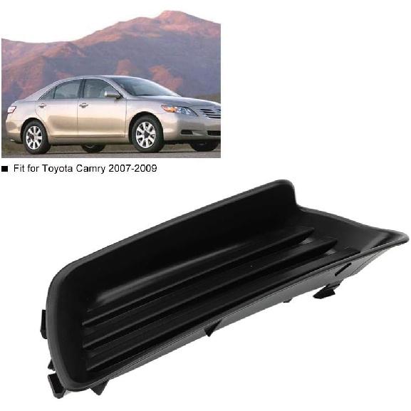 Acouto Fog, Fog Light Cover Lamp Frame Grille Fit for 2007-2009(Passenger Side (Right): 5212706050, TO1039124)