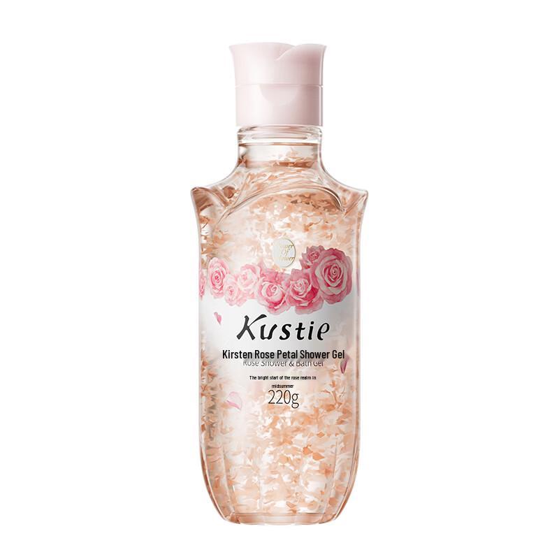 Kustie Rose Petal Long-Lasting Fragrance Shower Gel 220g
