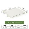 Nordic Style Rectangular Plastic Meal Tray