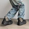 Snow Boots, New Winter Velvet and Velvet Warm Cotton Shoes, Dissolving Soles, Platform Casual Bread Shoes