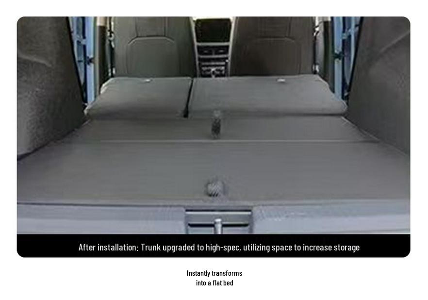 Touareg Sharp Trunk Organizer: Storage Box with Lid & Compartments.