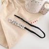1/3 Stück Elegantes Koreanisches Perlen- und Metall-Haarnadel-Set mit Blumenakzenten für Damen