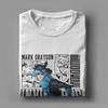 Invincible Blue Suit Collage T-Shirts Men Anime Cartoon Vintage Cotton Tee Shirt Crew Neck Short Sleeve T Shirts Party Clothes