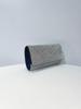 European & American Trend Rhinestone Party Clutch: Black Minimalist Women's Evening Bag