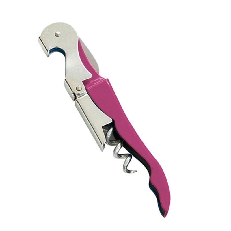 Stainless Steel Corkscrew Wine Key Beer Bottle Opener Foil Cutter Wood Handle Openers Waiters Wine Knife Corkscrews Sommelier