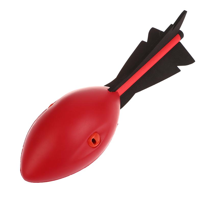 

Пенопластовый футбольный мяч Смешной футбол на дальние расстояния Воющий пенопластовый спортивный мяч для улицы Детская игрушка Уникальный вихревой аэро-воющий спортивный мяч красный