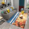 Funny Painting Carpet Cute Animal Mat for Kitchen Living Room Balcony Bedroom Bathroom Entrance Non-slip Floor Mat Home Decor
