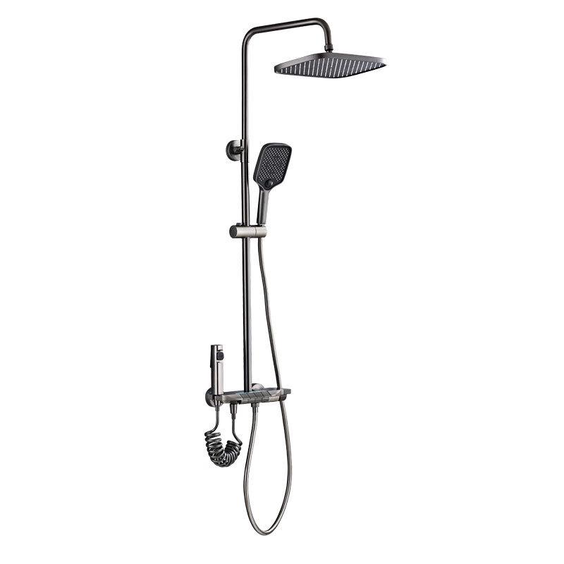 Digital Display Pressurized Shower System with Piano Buttons