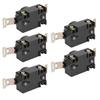 5Pcs American 3‑Holes Socket Gasoline Generator Accessory for 168f 188f 2 3 5 6.5KW 250V