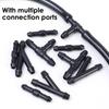Car Wiper Spray Hose Set Black Flexible Hose Car Windshield Wiper Washer Nozzle T/Y/I Washer Connector Pipe Wipers Accessories