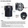 Black Bike Freehub Body for Shimano 12 Speed Micro Spline cassette Bicycle Rear Hub Repair