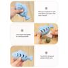 Silicone Fish Cat Toy Interactive Indoor Cats Feeder Toy Multi-Functional Treat Dispenser Kitten Teething Chew Toy Pet Supplies